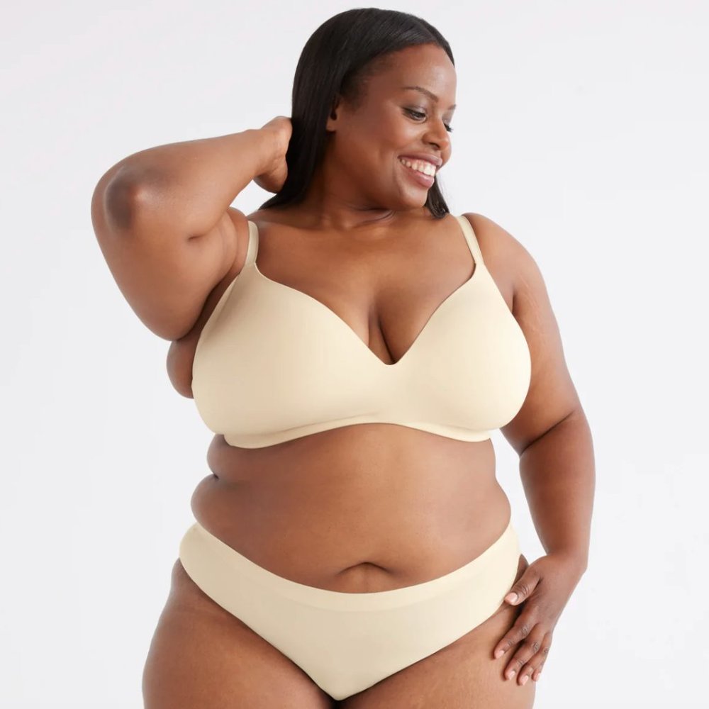 Knix WingWoman Contour Bra in Nude 1